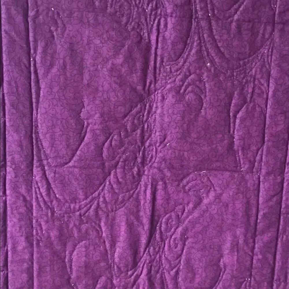Handmade Lap Quilt. 43” x 63”